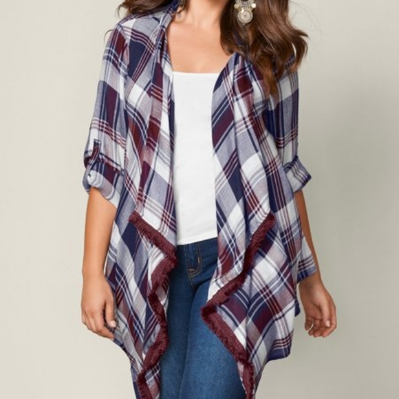 VENUS | Sweaters | Venus Plaid And 